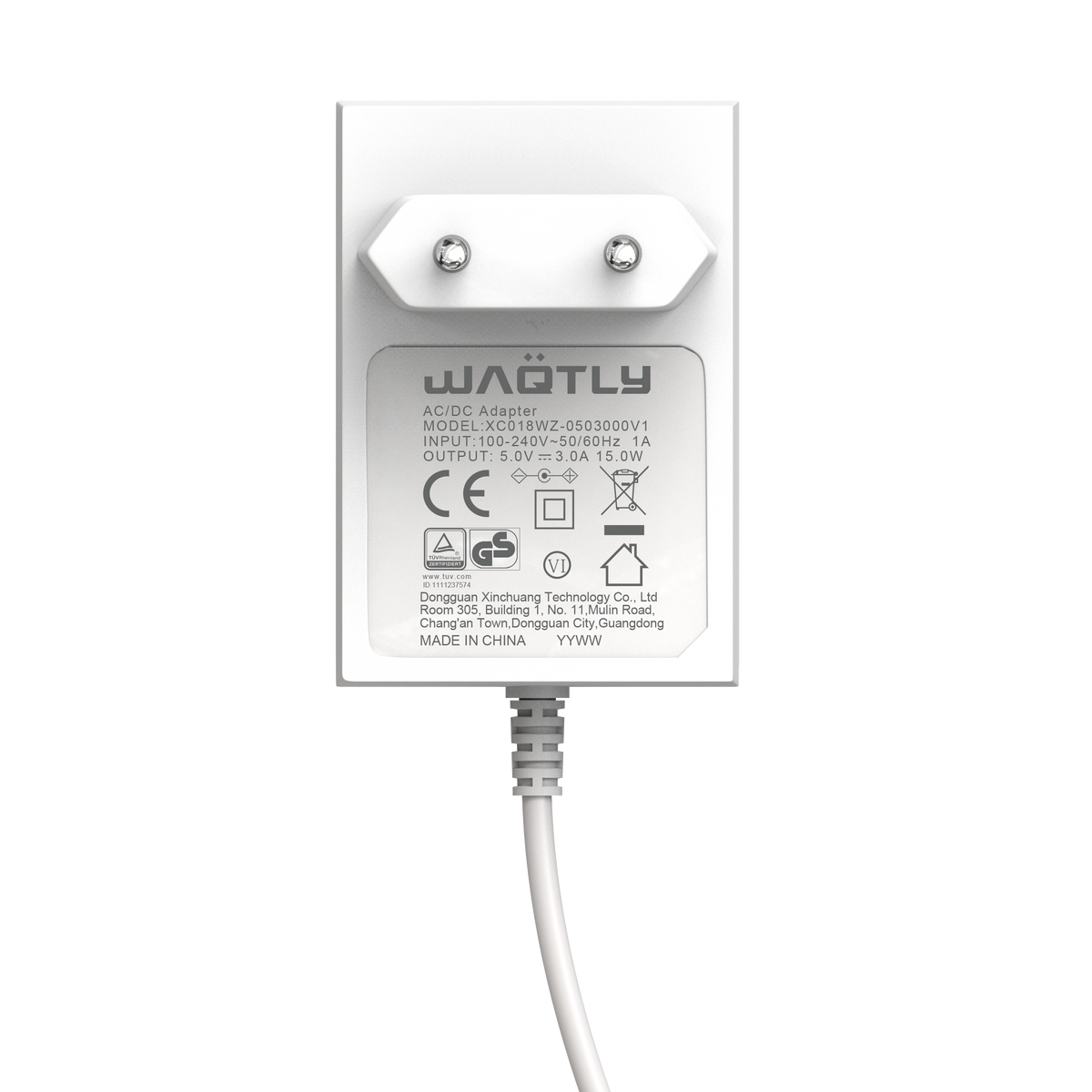 Waqtly-stroomadapter